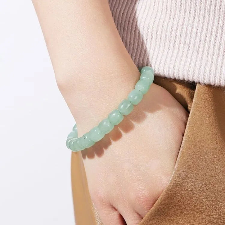 Bracelet aventurine à perles de 8 mm