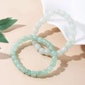 Bracelet aventurine à perles de 8 mm