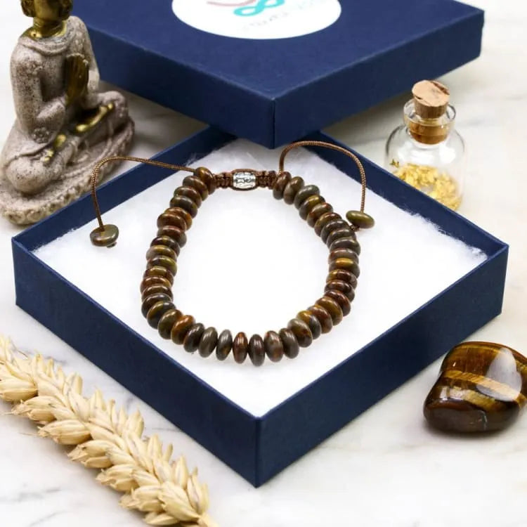 Bracelet oeil de tigre homme et femme