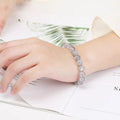 Bracelet pierre de lune labradorite grise