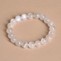 Bracelet pierre de lune perles de 8 mm