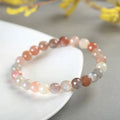 Bracelet pierre de lune aux teintes nacrées