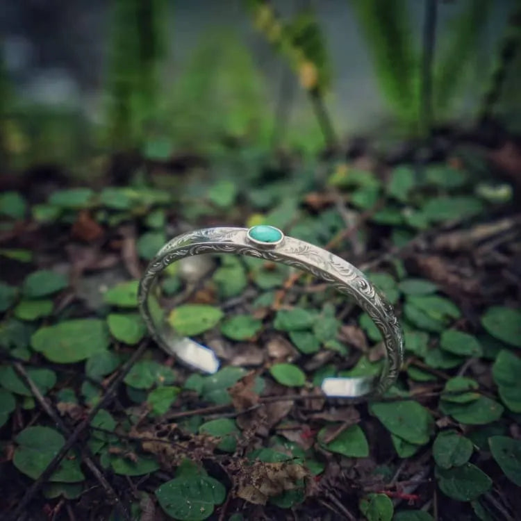 Bracelet turquoise en argent 925