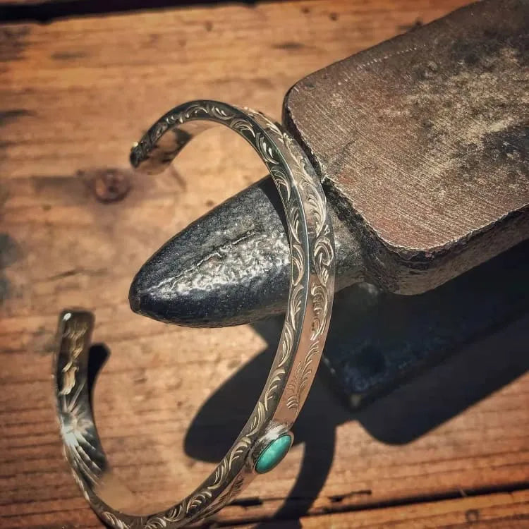 Bracelet turquoise en argent 925