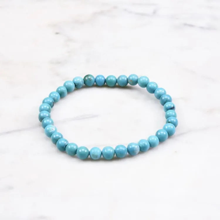 Bracelet turquoise fin et léger