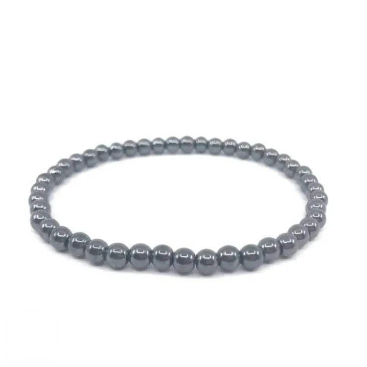 Bracelet fin en hématite naturelle