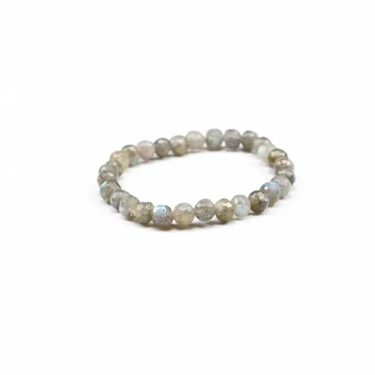 Bracelet labradorite fin en pierre naturelle