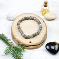 Bracelet labradorite fin en pierre naturelle