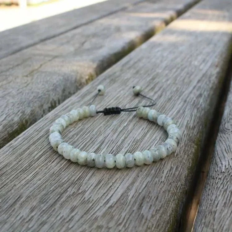 Bracelet labradorite d'origine canadienne