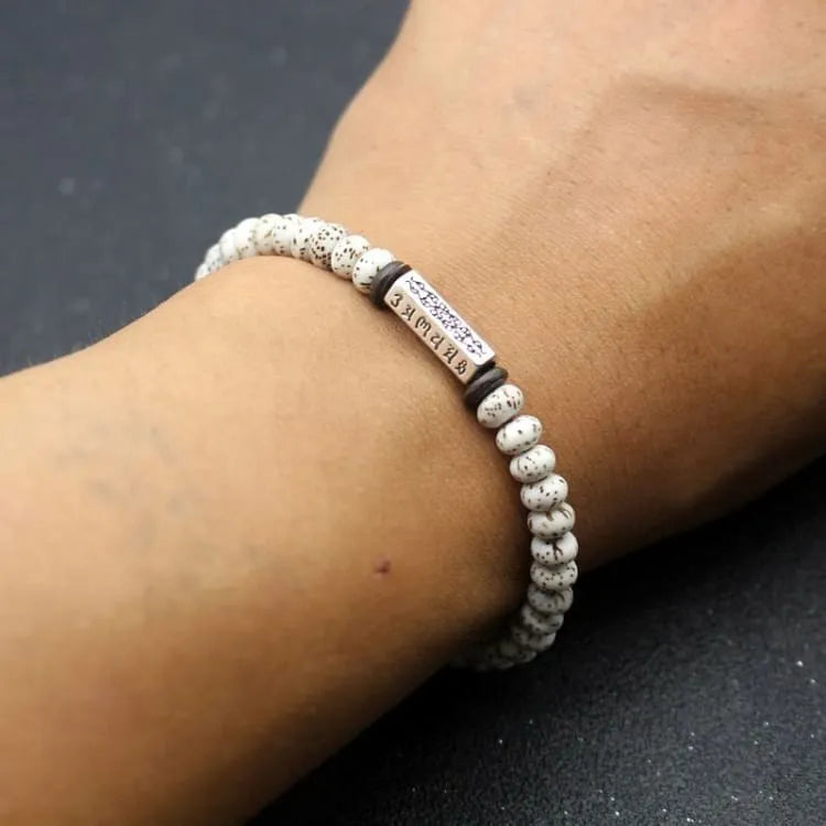 Bracelet tibétain à perles de bodhi