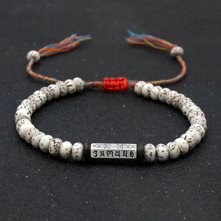 Bracelet tibétain à perles de bodhi