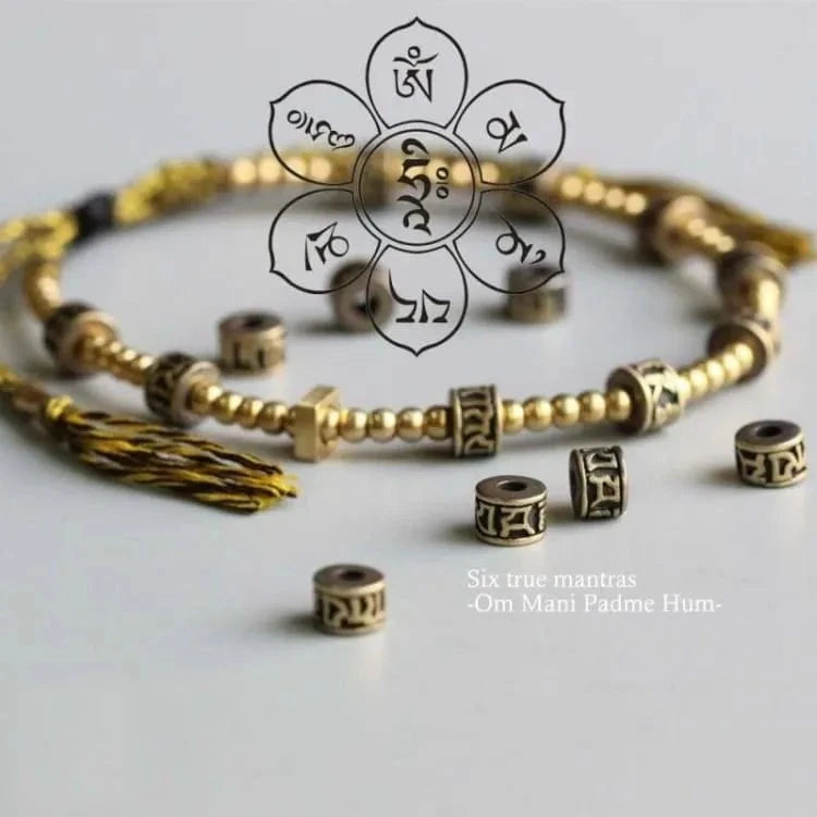 Bracelet tibétain Om Mani Padme Hum