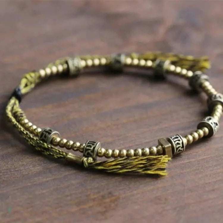 Bracelet tibétain Om Mani Padme Hum