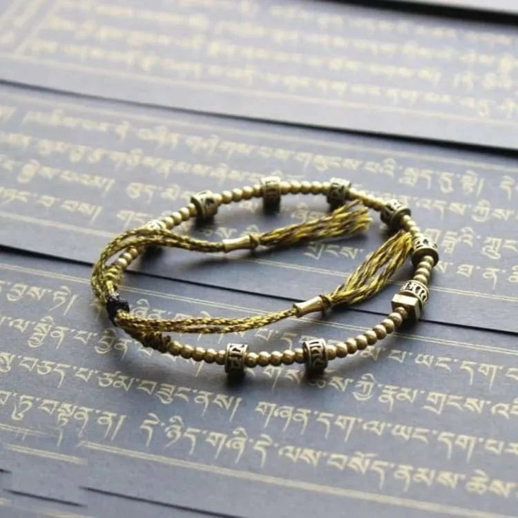 Bracelet tibétain Om Mani Padme Hum