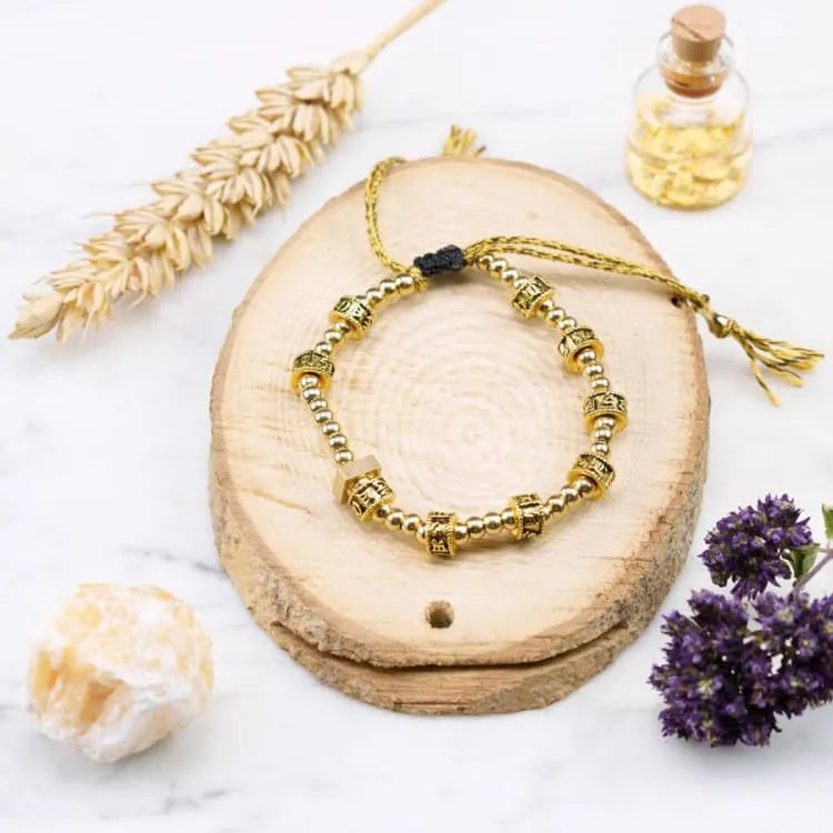 Bracelet tibétain Om Mani Padme Hum