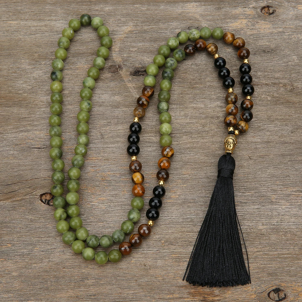 Mala tibétain 108 perles style méridional