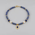 Bracelet lapis lazuli et perle d'eau douce
