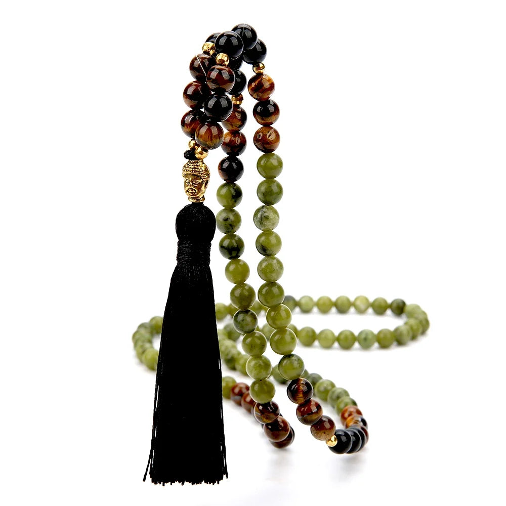 Mala tibétain 108 perles style méridional