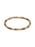 Bracelet labradorite perles mini facettées