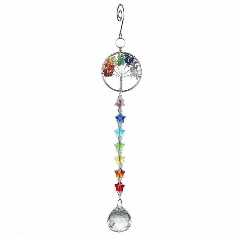 Attrape-soleil arbre de vie 7 chakras